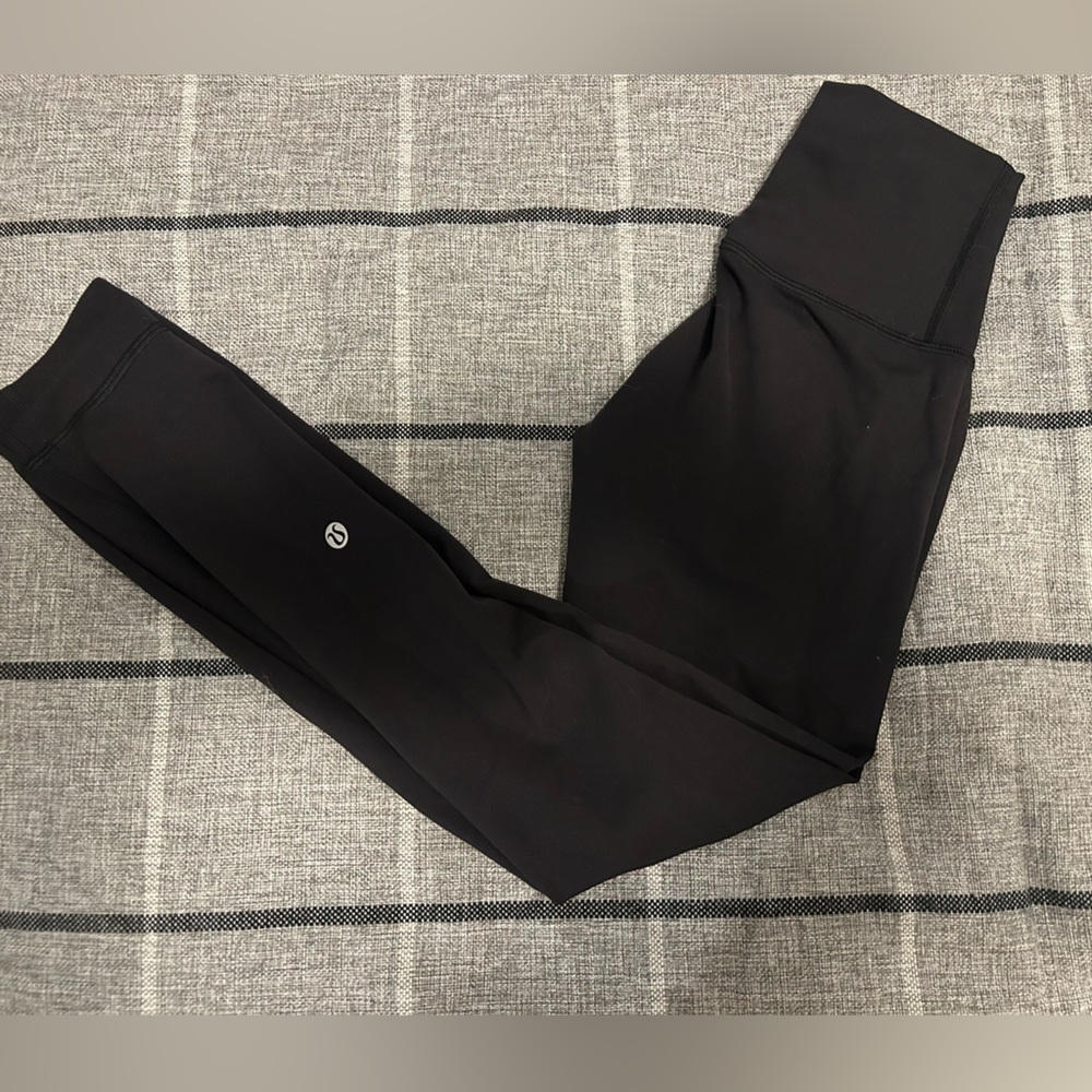 Black Lululemon High Rise Tights